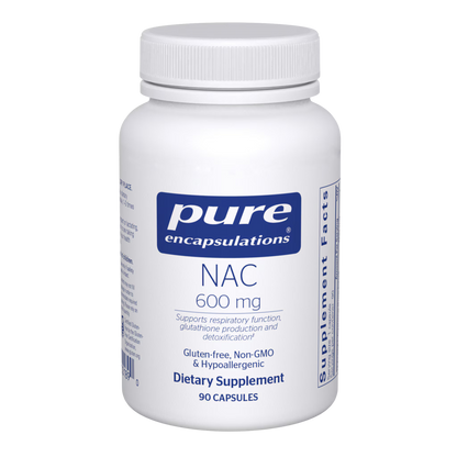 Pure Encapsulations NAC 600mg 90 Capsules
