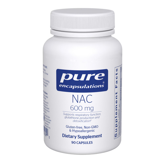 Pure Encapsulations NAC 600mg 90 Capsules
