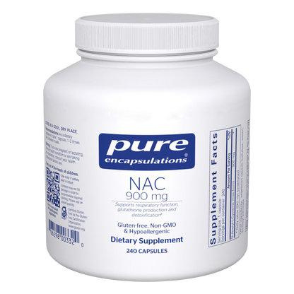 Pure Encapsulations NAC 900mg 240 Capsules