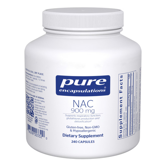 Pure Encapsulations NAC 900mg 240 Capsules