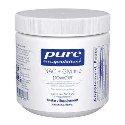 Pure Encapsulations NAC + Glycine Powder 159g