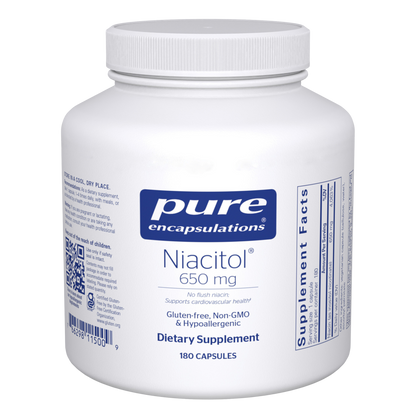 Pure Encapsulations Niacitol 650mg  180 Capsules
