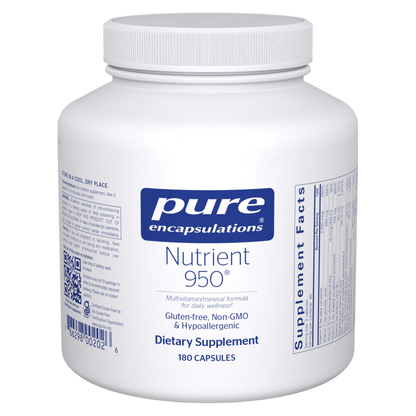 Pure Encapsulations Nutrient 950 180 Capsules