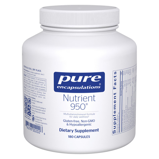 Pure Encapsulations Nutrient 950 180 Capsules
