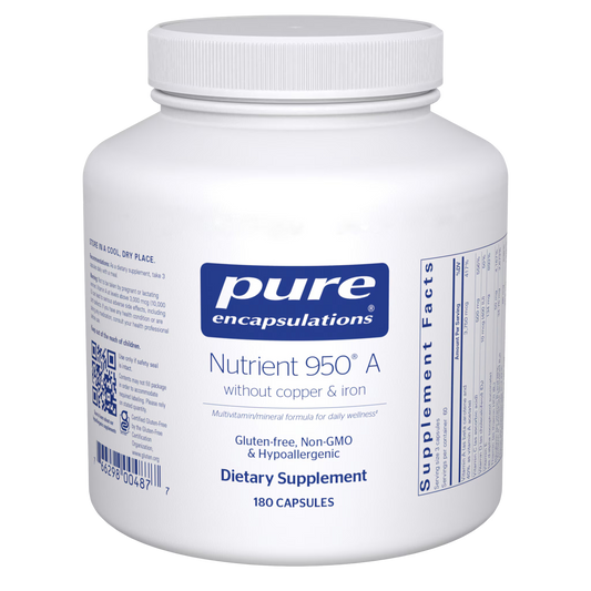 Pure Encapsulations Nutrient 950 A without copper & iron 180 Capsules