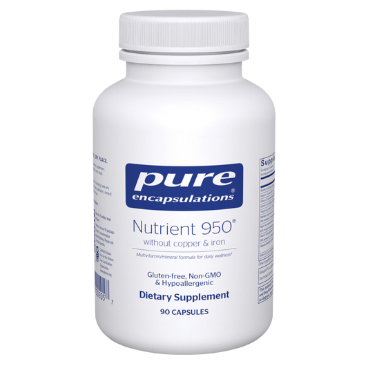 Pure Encapsulations Nutrient 950 without Copper & Iron 90 Capsules