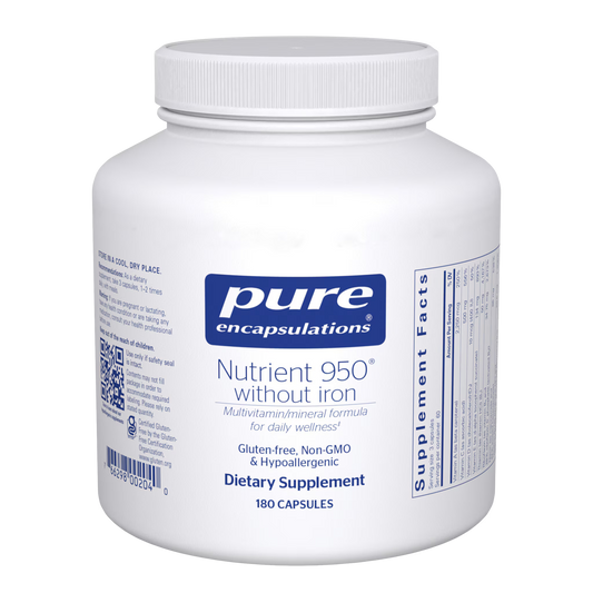 Pure Encapsulations Nutrient 950 without Iron 180 Capsules