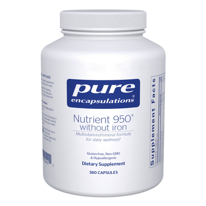 Pure Encapsulations Nutrient 950 without Iron 360 Capsules