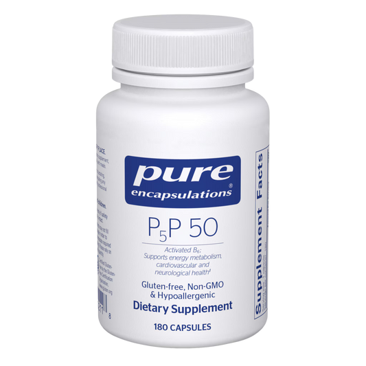 Pure Encapsulations P5P 50 (activated vitamin B6) 180 Capsules