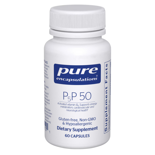 Pure Encapsulations P5P 50 (activated vitamin B6) 60 Capsules