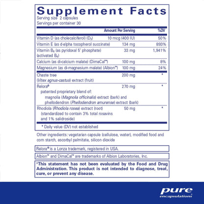 Pure Encapsulations PMS Essentials 60 Capsules