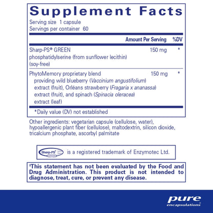 Pure Encapsulations PS Plus 60 Capsules
