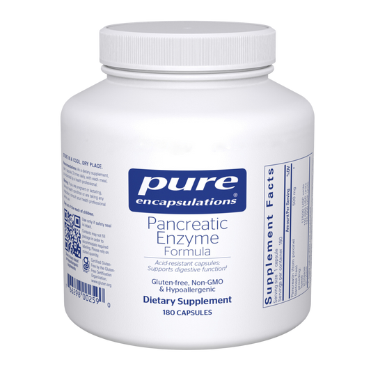 Pure Encapsulations Pancreatic Enzyme Formula 180 Capsules