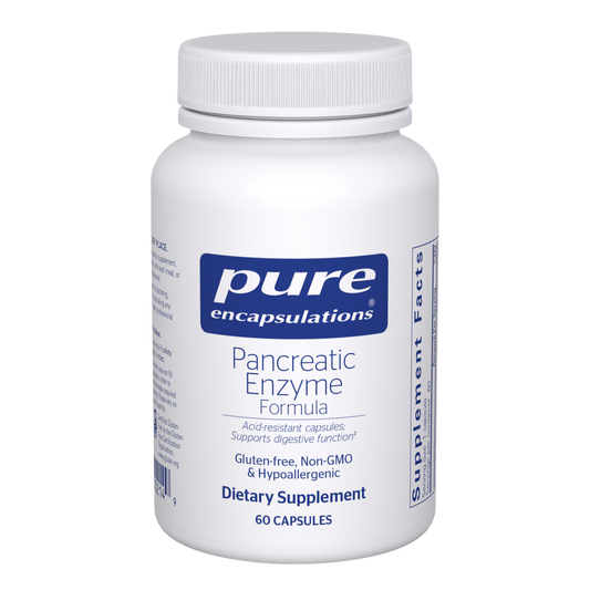 Pure Encapsulations Pancreatic Enzyme Formula 60 Capsules