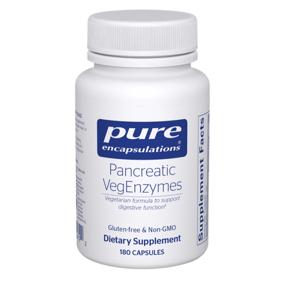 Pure Encapsulations Pancreatic VegEnzymes 180 Capsules