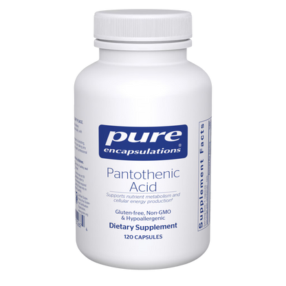 Pure Encapsulations Pantothenic Acid 120 Capsules