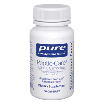 Pure Encapsulations Peptic-Care (Zinc-L-Carnosine) 60 Capsules