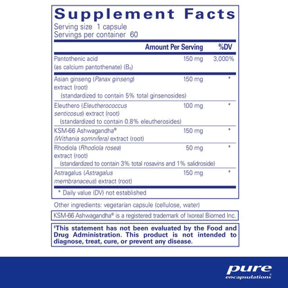 Pure Encapsulations Phyto-ADR 60 Capsules