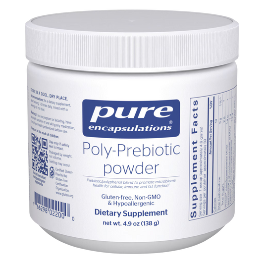 Pure Encapsulations Poly-Prebiotic powder 138g
