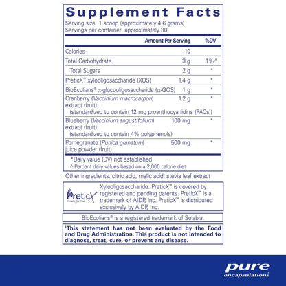 Pure Encapsulations Poly-Prebiotic powder 138g