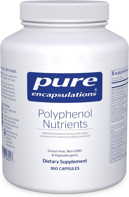 Pure Encapsulations Polyphenol Nutrients 360 Capsules
