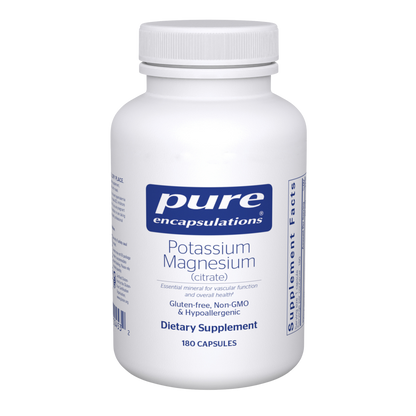 Pure Encapsulations Potassium Magnesium (citrate) 180 Capsules