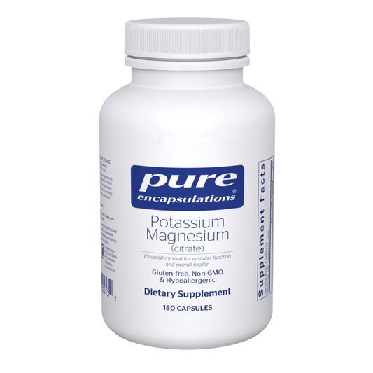 Pure Encapsulations Potassium Magnesium (citrate) 180 Capsules