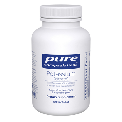 Pure Encapsulations Potassium (citrate) 180 Capsules