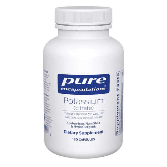 Pure Encapsulations Potassium (citrate) 180 Capsules