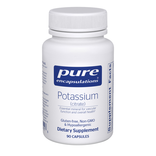 Pure Encapsulations Potassium (citrate) 90 Capsules