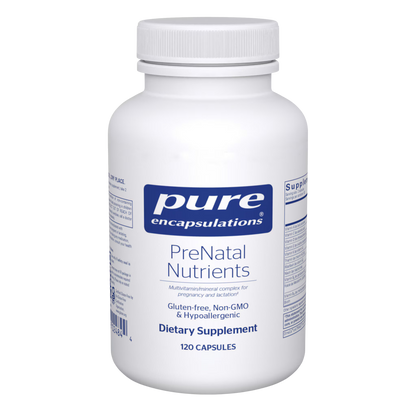 Pure Encapsulations PreNatal Nutrients 120 Capsules