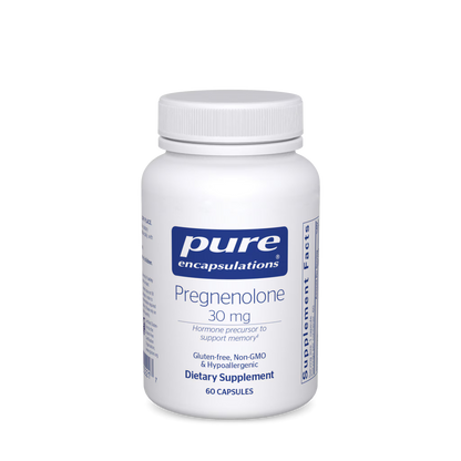 Pure Encapsulations Pregnenolone 30mg 60 Capsules