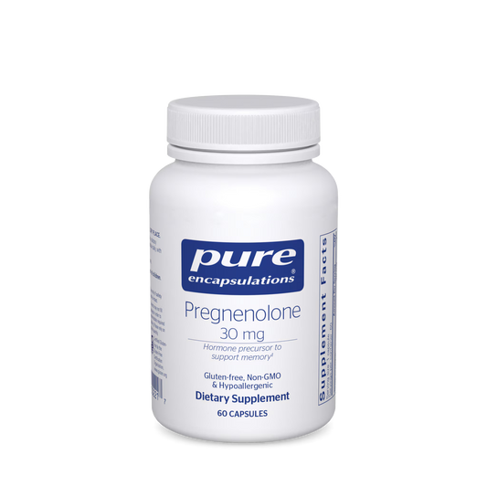Pure Encapsulations Pregnenolone 30mg 60 Capsules