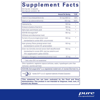 Pure Encapsulations PureCell 120 Capsules
