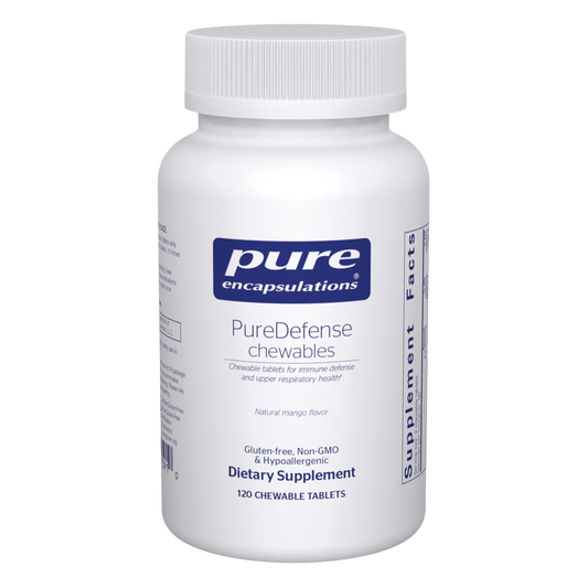 Pure Encapsulations PureDefense Chewables 120 Chewable Tablets
