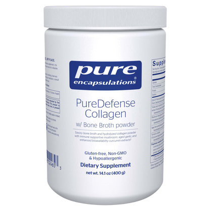 Pure Encapsulations PureDefense Collagen w/ Bone Broth powder 400g
