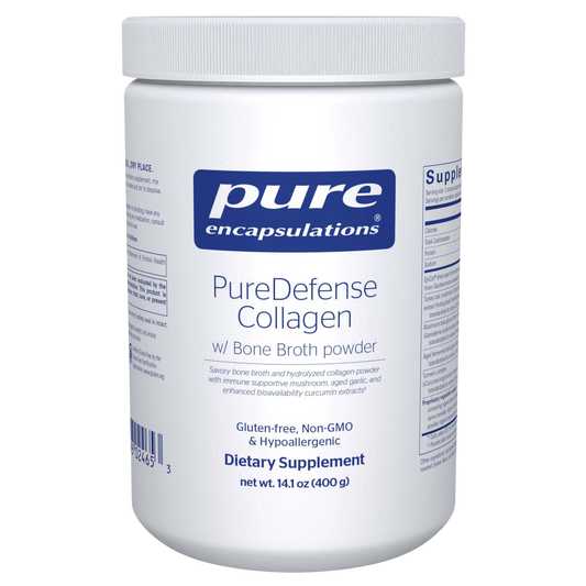 Pure Encapsulations PureDefense Collagen w/ Bone Broth powder 400g