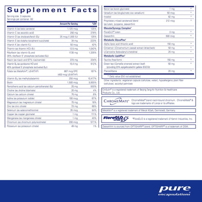 Pure Encapsulations PureLean Nutrients 180 Capsules