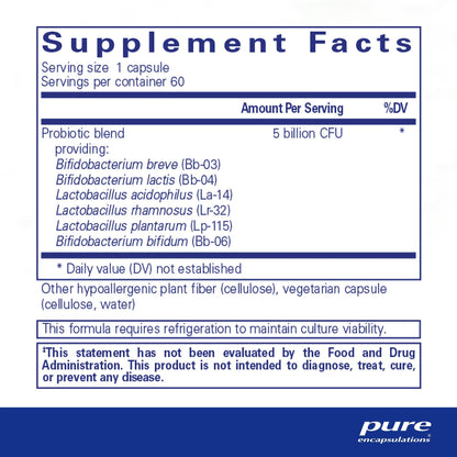 Pure Encapsulations PureProbiotic 60 Capsules