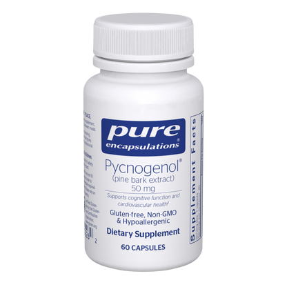 Pure Encapsulations Pycnogenol 50mg 60 Capsules