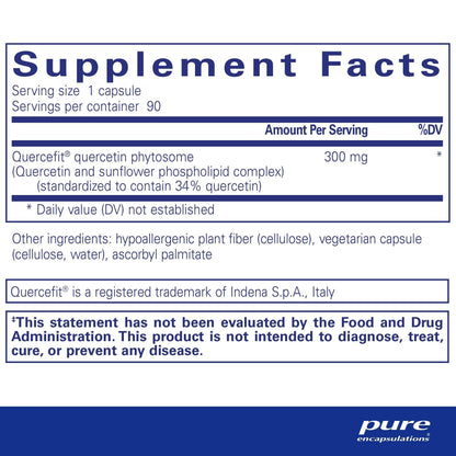 Pure Encapsulations Quercetin UltraSorb 90 Capsules