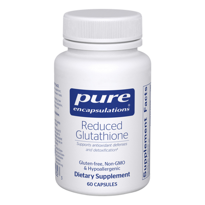 Pure Encapsulations Reduced Glutathione 60 Capsules