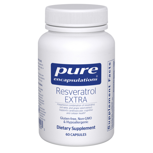 Pure Encapsulations Resveratrol EXTRA 60 Capsules