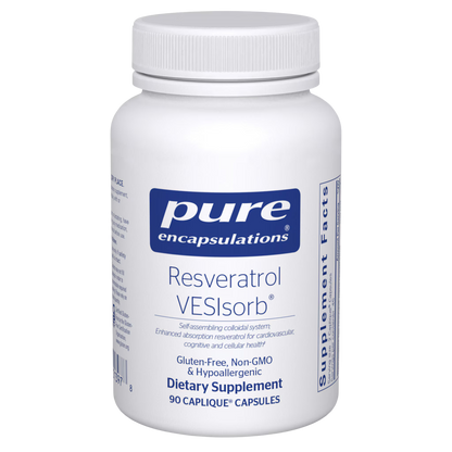 Pure Encapsulations Resveratrol VESIsorb 90 Capsules