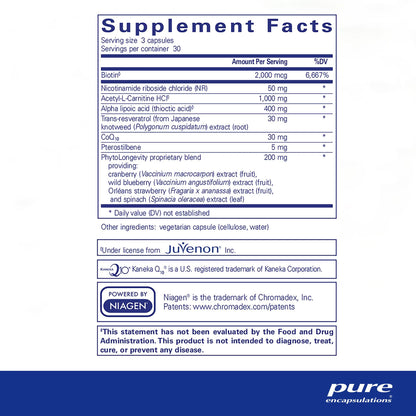 Pure Encapsulations RevitalAge Ultra 90 Capsules
