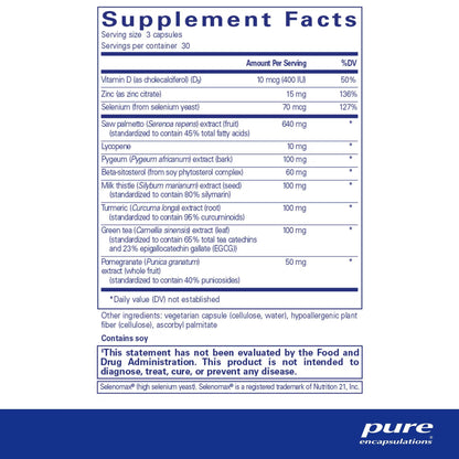 Pure Encapsulations SP Ultimate 90 Capsules