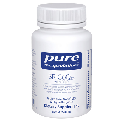 Pure Encapsulations SR-CoQ10 with PQQ 60 Capsules