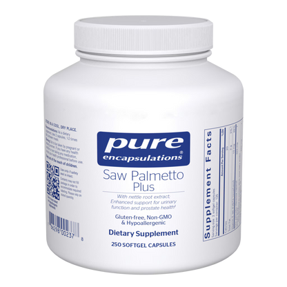 Pure Encapsulations Saw Palmetto Plus 250 Capsules