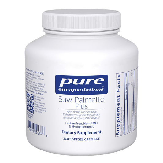 Pure Encapsulations Saw Palmetto Plus 250 Capsules