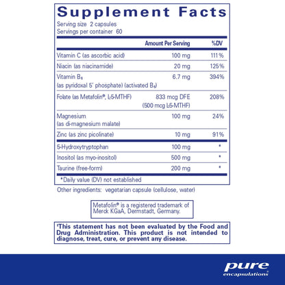Pure Encapsulations SeroPlus 120 Capsules